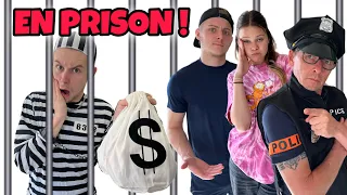 UN PRISONNIER S'ÉCHAPPE DE PRISON ! La Police atterrit chez nous !