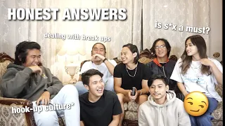 Asking Filipino friends hard relationship questions 😌 *laughtrip*