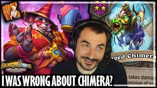 NEW CHIMERA DRAGON BUILD IS AMAZING! - Hearthstone Battlegrounds Duos