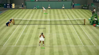 Top Spin 2K25 - Serena Williams Vs Maria Sharapova I Wimbledon I Legend Difficulty Gameplay (PS5)