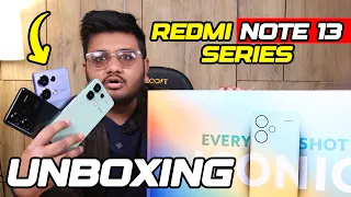 Redmi Note 13, Note 13 Pro , Note 13 Pro + Unboxing