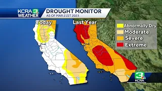 Where California's drought stands after storms, atmospheric rivers