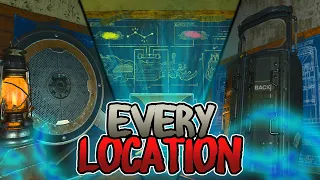 Alpha Omega - ALL ITEM LOCATIONS & ALL BUILDABLE PARTS (BO4 Zombies Every Location Guide)