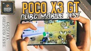 POCO X3 GT PUBG MOBILE GAMING TEST SMOOTH EXTREME | MEDIATEK DIMENSITY 1100