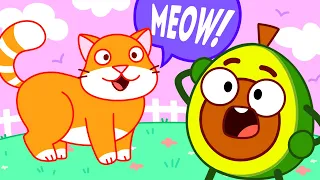 Take Care of Your Lovely Pets 🐶😸 Kids Learn Sounds || Best Cartoon by Pit & Penny Stories 🥑💖
