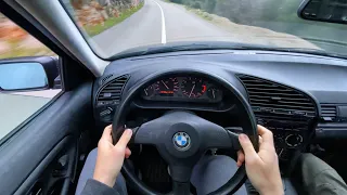 POV: Straight Piped BMW E36 325i - Brutal Acceleration Sound!