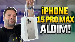 iPhone 15 Pro Max kutu açılımı!