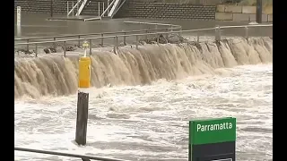 Record rainfall causes flash flooding in Sydney