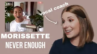 Vocal Coach reacts to Morissette Amon-“Never enough”