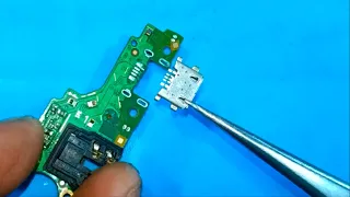 how to replace micro usb port || How to replace the fixed charging port