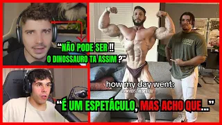 REAÇÃO dos GRINGOS ao VER O SHAPE VAZADO do RAMON DINO pro MR OLYMPIA 2023