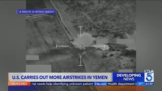 U.S. and U.K. launch airstrike in Yemen