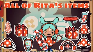 All of Rita’s secret items - toca life world