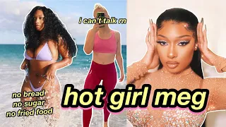 i tried following MEGAN THEE STALLION'S DIET for 24 hours (aka how to be Hot Girl Meg)