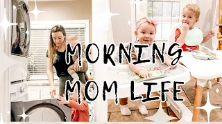 MORNING ROUTINE, MOM LIFE, CLEAN WITH ME