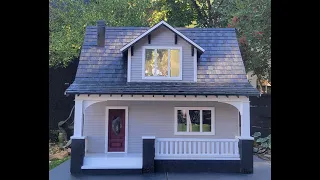 Beachside Bungalow - Time-lapse Video of Full Dollhouse Build