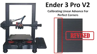 Ender 3 Pro V2 Miguel's Professional Firmware Calibrating Linear Advance For Perfect Corners