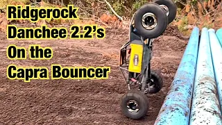 RidgeRock Danchee 2.2 Wheels and Tires on Capra Bouncer are AWESOME!!