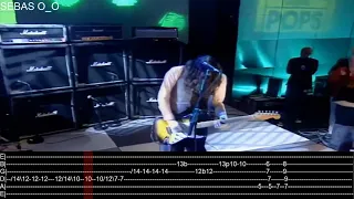 RHCP - Scar tissue Solos Live Top Of The Pops 1999 - John Frusciante - TABS