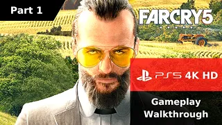 Far Cry 5 New Game Plus Mode PS5 Gameplay Walkthrough Part 1 [4K 60FPS PS5] - No Commentary