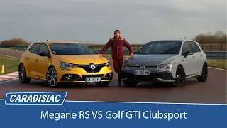 Les essais de Soheil Ayari : Renault Mégane RS VS Volkswagen Golf GTi ClubSport : se dire adieu