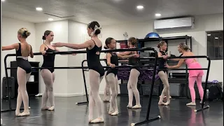 Ballet class, Vaganova method ( JDI dance company )