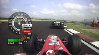 2004 Chinese GP - Michael Schumacher Spin/Onboard