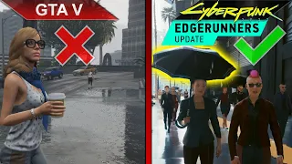 THE BIG COMPARISON 3 | GTA V vs. Cyberpunk 2077 | PC | ULTRA