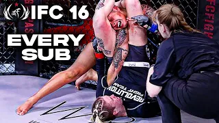 Only SUBMISSIONS! Invicta FC 16 Event Replay