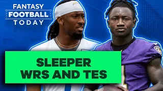 SLEEPER Wide Receivers and Tight Ends! Best Late-Round Picks! | 2023 Fantasy Football Advice