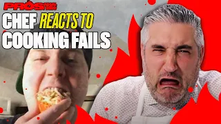 Italian Chef Reacts to BAD Italian Cooking | Pros React | LADbible