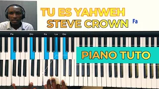 Tu es Yahweh piano 🎹 Tuto pour les débutants  #24