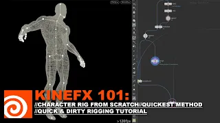 Houdini KineFX 101: Rigging From Scratch, Binding Skin to bones, Simple Constraints