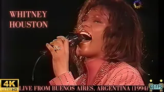 Whitney Houston- ARGENTINA (4/16/1994) 4K HD complete