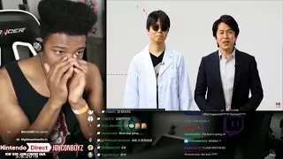 Etika Reacts to smash switch!!