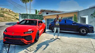 Audi Q8 vs Urus Uber| Let's Go to Work| GTA 5 Mods IRL| 4K