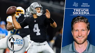 PFF’s Trevor Sikkema on Whether Raiders Can Afford to Move Up to Draft a QB | The Rich Eisen Show