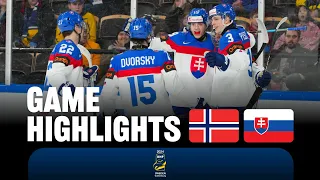 Highlights: Norway vs Slovakia | 2024 #WorldJuniors