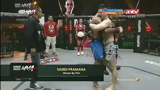 SANDI PRAMANA KALAHKAN RUDY AHONG GUNAWAN | HASIL ONE PRIDE MMA