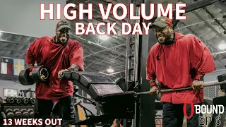 HIGH VOLUME BACK DAY!!! 13 weeks out from Olympia 2023