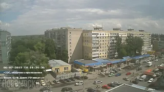 Timelapse 06-07-2019 - Новомосковск, Украина