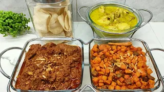 MASAKAN LEBARAN ENAK !! OPOR AYAM, RENDANG DAN SAMBAL GORENG KENTANG ATI