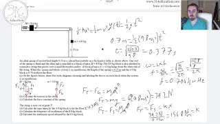 AP Physics 1 Review: Simple Harmonic Motion