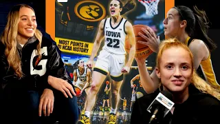 Paige Bueckers and Hailey Van Lith Talk About Caitlin Clark as a Basketball Player