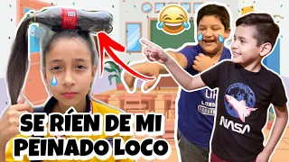 SE BURLAN DE MI PEINADO LOCO😭/FRANCHESCA Y SUS AMIGOS