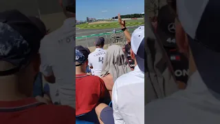 F1 Crowd Reaction to Max Verstappen Crash British gp 2021