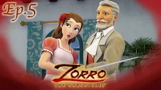 LE MAÎTRE D'ARMES |  Les Chroniques de Zorro | Episode 5 | Dessin animé de super-héros