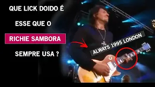 O Lick Very Crazy mais usado pelo Richie Sambora