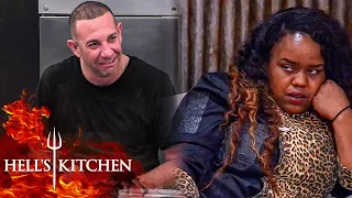 Bret & Jen Clash During First Punishment | Hell's Kitchen