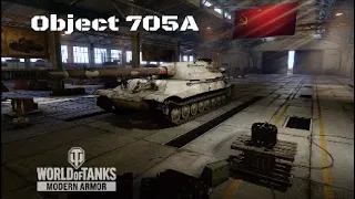 Object 705A Línea Sigfrido: 7,5K direct damage | World of Tanks | Wot console